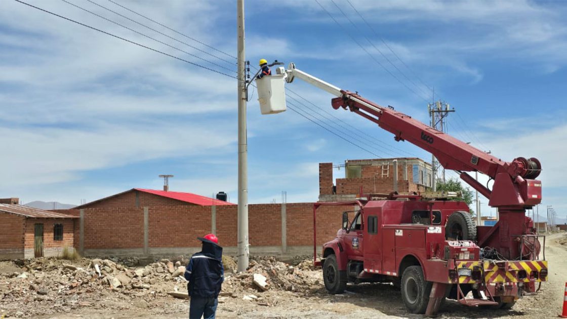 Recambio LED en la Ciudad de Oruro